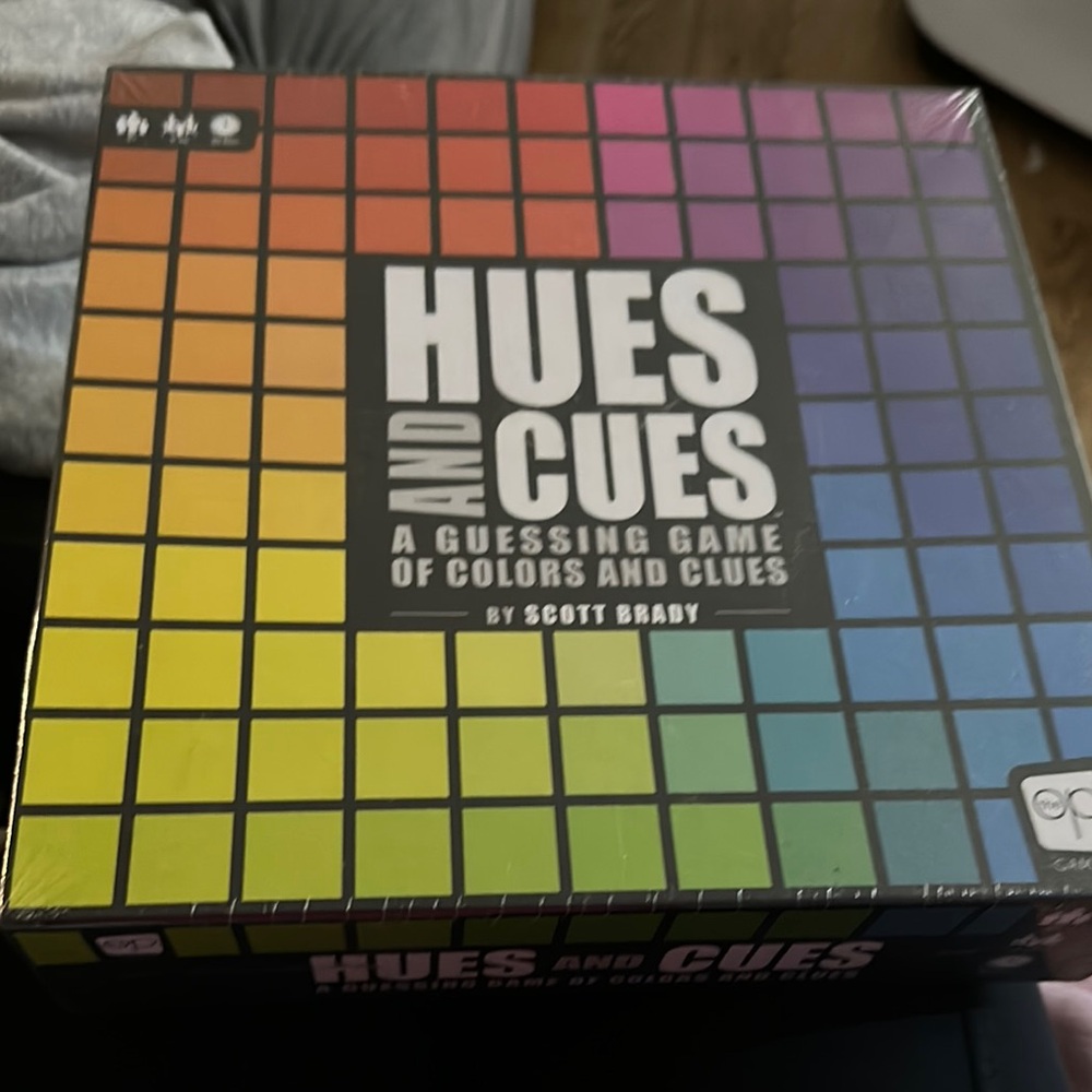 Hues and Cues Colorful Board Game by